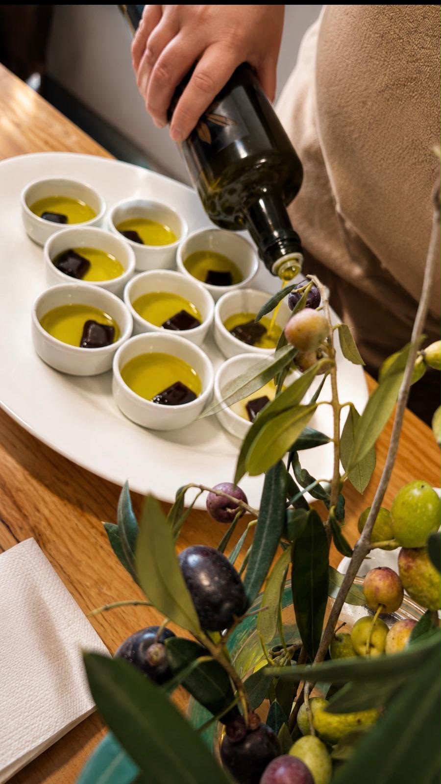 Degustacion de aceite de oliva
